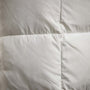 Quilted Down Zip Front Jacket in Cloud White | James Perse Los Angeles