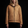 Insulated Zip Front Hoody in Copper | James Perse Los Angeles