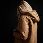 Insulated Zip Front Hoody in Copper | James Perse Los Angeles