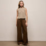 Linen Pant in Cocoa | James Perse Los Angeles