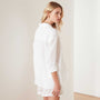 Casual Linen Shirt In White | James Perse Los Angeles