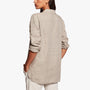 Linen Pocket Shirt In Dapple | James Perse Los Angeles