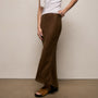 Linen Skirt in Cocoa | James Perse Los Angeles