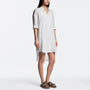 Linen Shirt Dress In Driftwood | James Perse Los Angeles