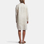 Linen Military Shirt Dress In Calico | James Perse Los Angeles