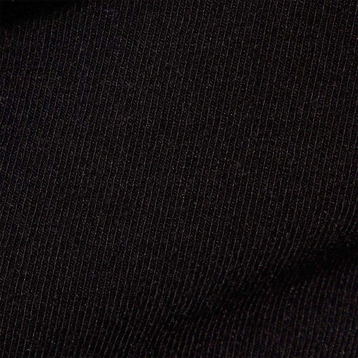 Stretch Lotus Rib Wide V Knit Top in Black | James Perse Los Angeles