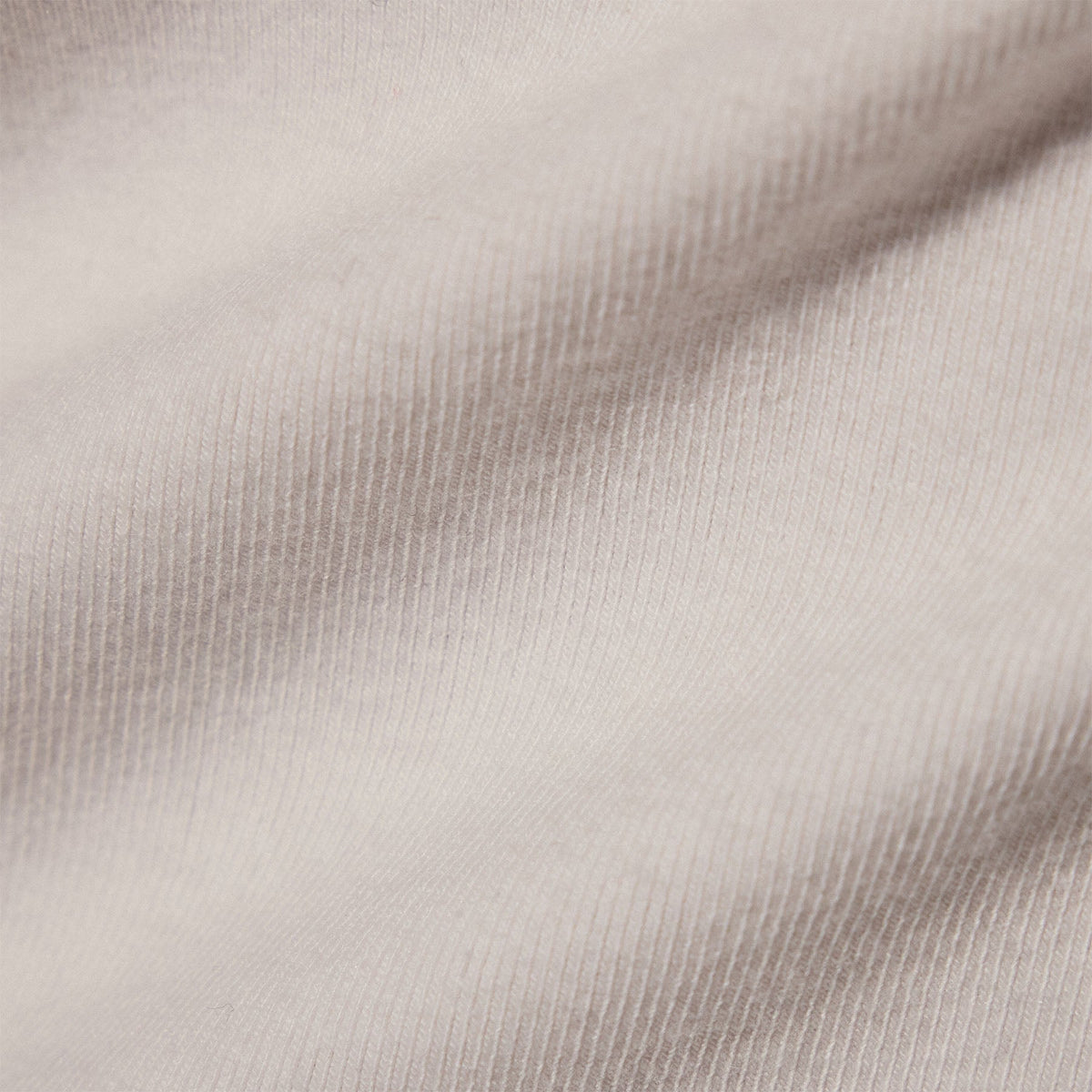 Stretch Lotus Rib Wide V Knit Top in White | James Perse Los Angeles