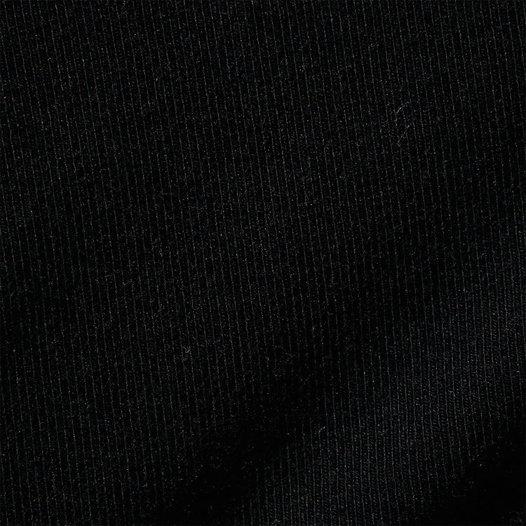Stretch Lotus Deep V Tee  in Black | James Perse Los Angeles
