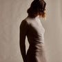 Stretch Lotus Turtleneck in Nude | James Perse Los Angeles