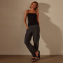 Lotus Rib Camisole in Black | James Perse Los Angeles