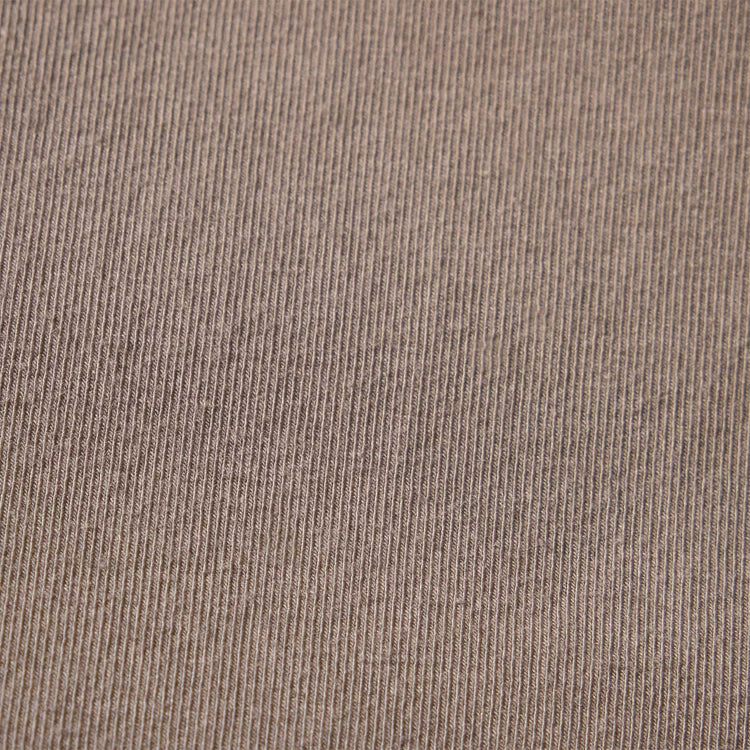 Stretch Lotus Open Neck Dress  in Tan | James Perse Los Angeles