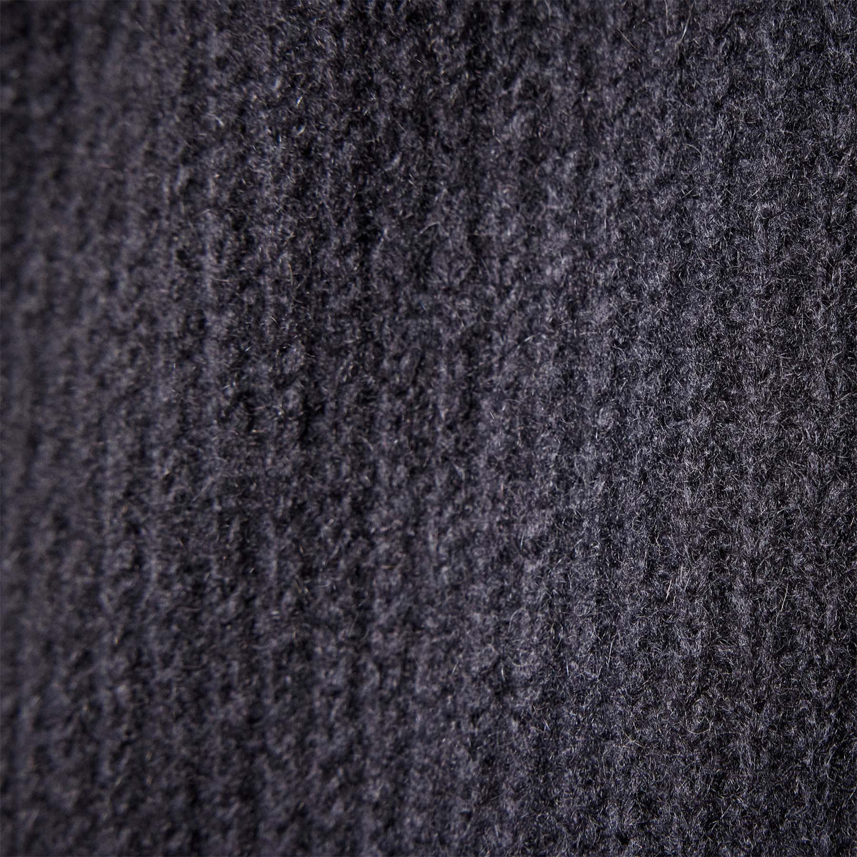 Rib Shawl Open Cardigan in Black | James Perse Los Angeles