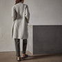 Rib Shawl Open Cardigan in Mist | James Perse Los Angeles
