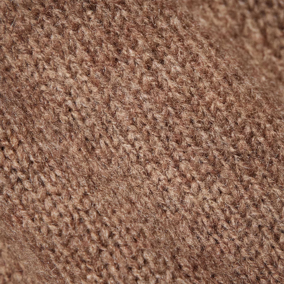 Cashmere Shawl Collar Relaxed Cardigan in Chestnut | James Perse Los Angeles