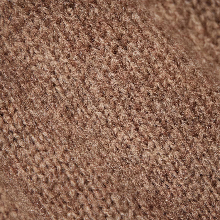 Cashmere Shawl Collar Relaxed Cardigan in Chestnut | James Perse Los Angeles