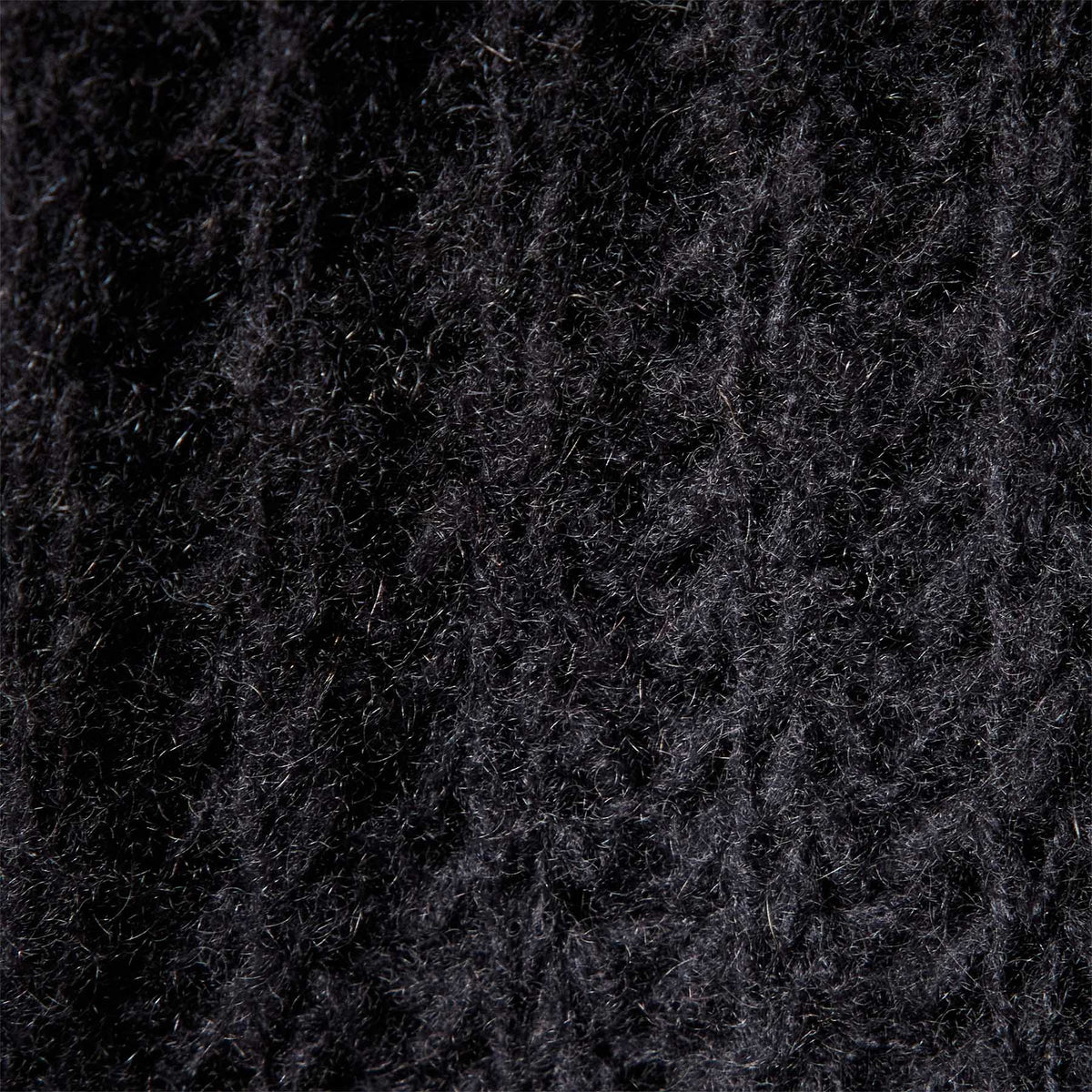 Textured Cashmere Knit Cardigan in Black | James Perse Los Angeles