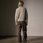 Cashmere Chunky Waffle Cardigan in Hazel | James Perse Los Angeles