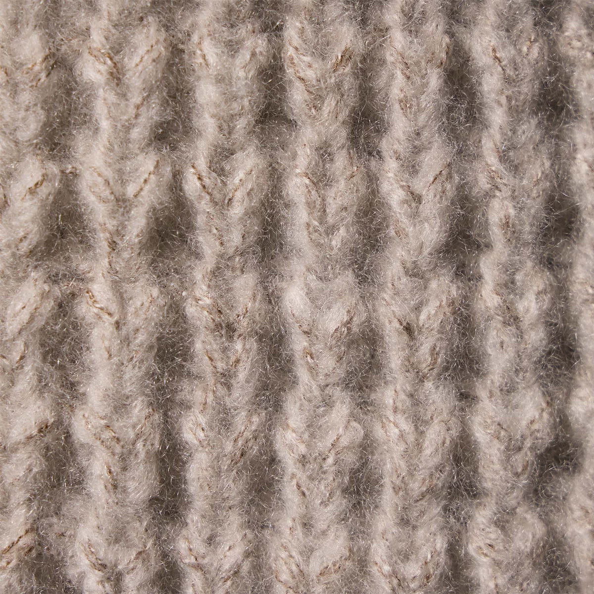 Cashmere Chunky Waffle Cardigan in Hazel | James Perse Los Angeles