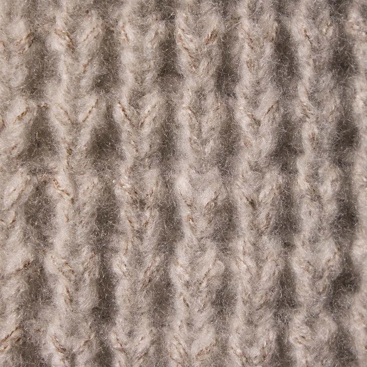 Cashmere Chunky Waffle Cardigan in Hazel | James Perse Los Angeles