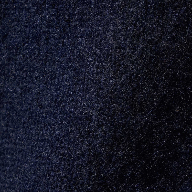 Cashmere Saddle Shoulder Crew Neck in Deep Navy | James Perse Los Angeles