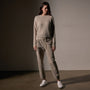 Cashmere Saddle Shoulder Crew Neck in Hazel | James Perse Los Angeles