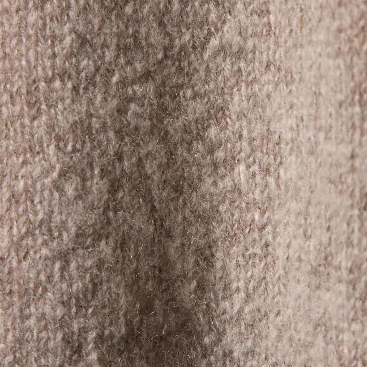 Cashmere Saddle Shoulder Crew Neck in Hazel | James Perse Los Angeles