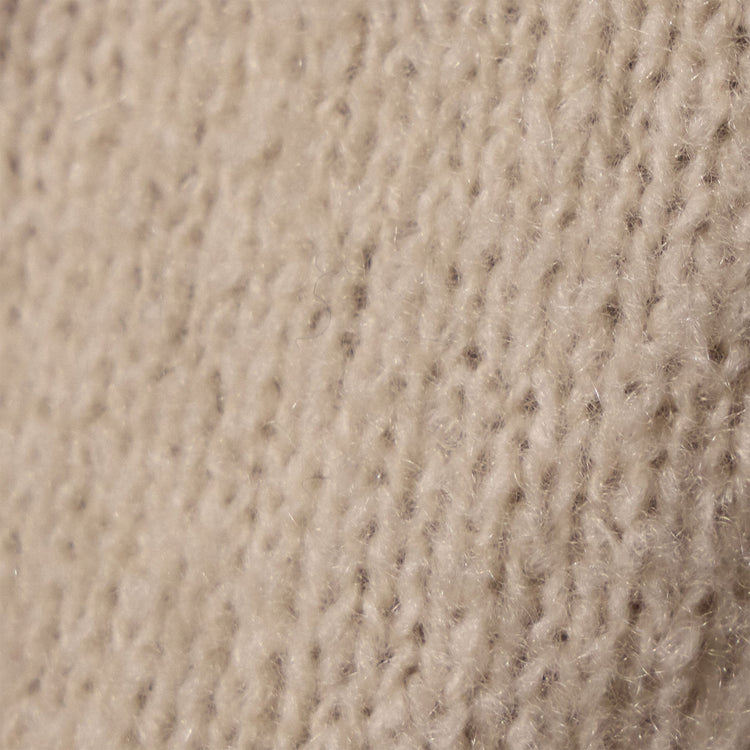 Cashmere Soft V Sweater in Ivory | James Perse Los Angeles