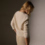 Cashmere Soft V Sweater in Ivory | James Perse Los Angeles
