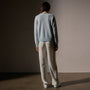 Cashmere Soft V Sweater  in Pale Blue | James Perse Los Angeles