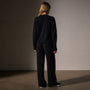 Cashmere Soft V Sweater in True Black | James Perse Los Angeles