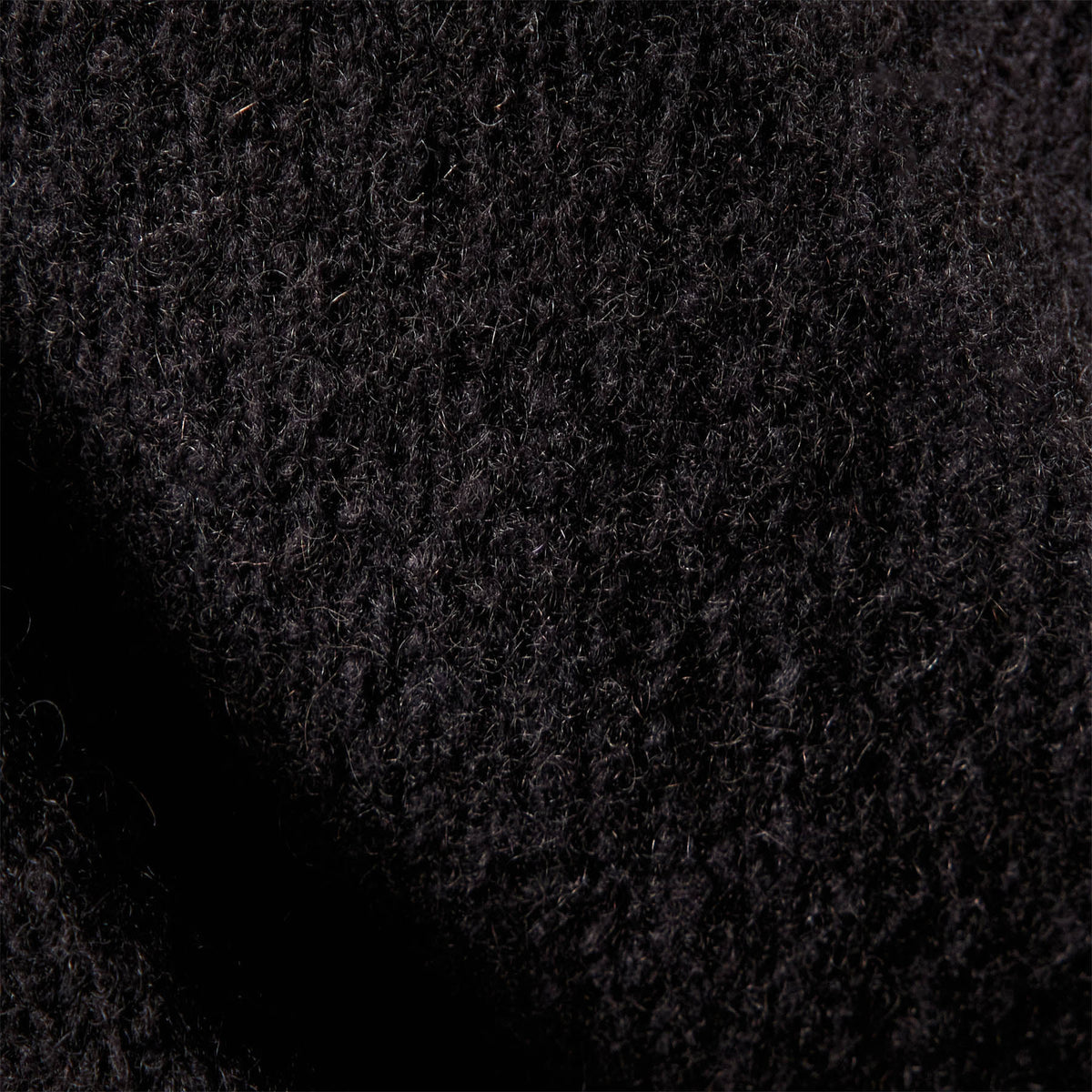 Mid Gauge Funnel Neck Sweater in Black | James Perse Los Angeles