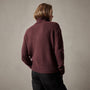 Mid Gauge Funnel Neck Sweater in Cordova | James Perse Los Angeles