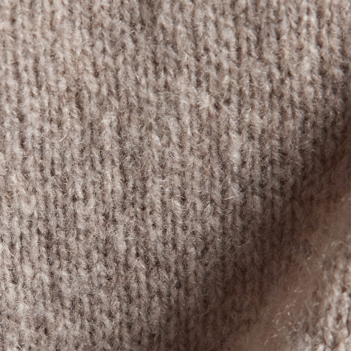 Mid Gauge Funnel Neck Sweater in Silver Wheat | James Perse Los Angeles