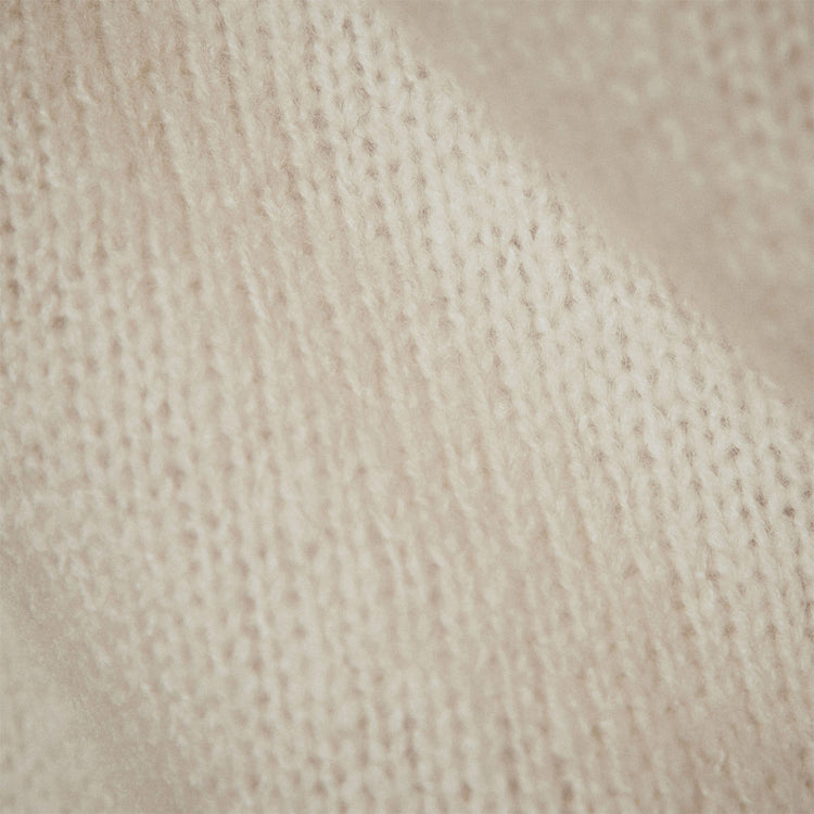 Cashmere Crew Sweater in Ivory | James Perse Los Angeles