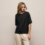 Lightweight Luxe Jersey Tee in Black | James Perse Los Angeles