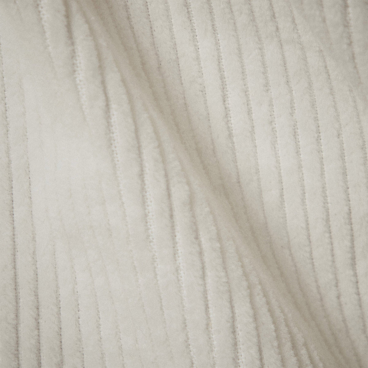 Corduroy Cropped Boxy Shirt in Ivory Pigment | James Perse Los Angeles