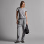 Single Pleat Relaxed Pant in Breeze Pigment | James Perse Los Angeles
