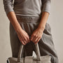 Single Pleat Relaxed Pant in Dapple Pigment | James Perse Los Angeles