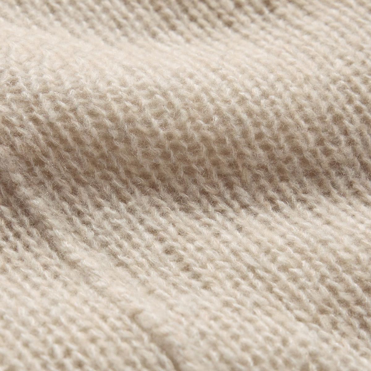 Marled Cashmere Silk V Neck Sweater in Alabaster Mix | James Perse Los Angeles