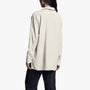 Micro Suede Shirt In Alabaster | James Perse Los Angeles