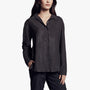 Micro Suede Shirt In Carbon | James Perse Los Angeles
