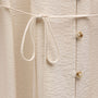 Modal Silk Blend Tie Up Dress in Parchment | James Perse Los Angeles
