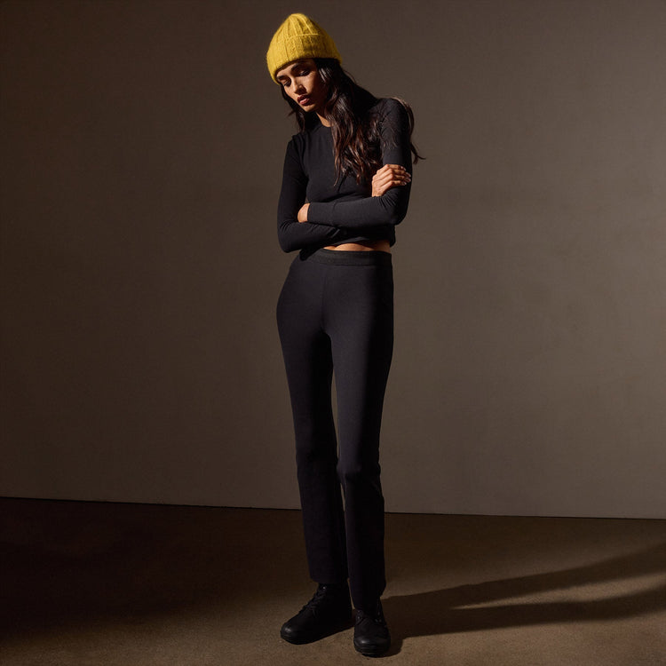 Scuba Legging in Black | James Perse Los Angeles
