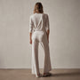 Wide Leg Lounge Pant in Stone | James Perse Los Angeles