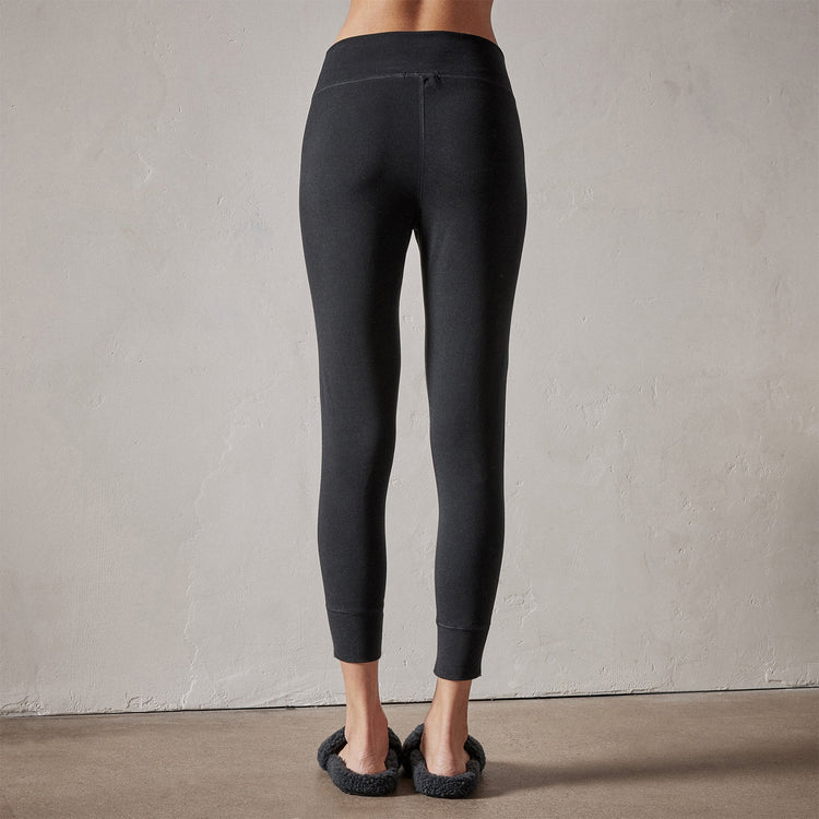 Lounge Legging in Black | James Perse Los Angeles