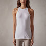 Sueded Stretch Jersey Muscle Tank in White | James Perse Los Angeles