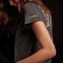 Y/OSEMITE Melange Jersey Tee - Black | James Perse Los Angeles