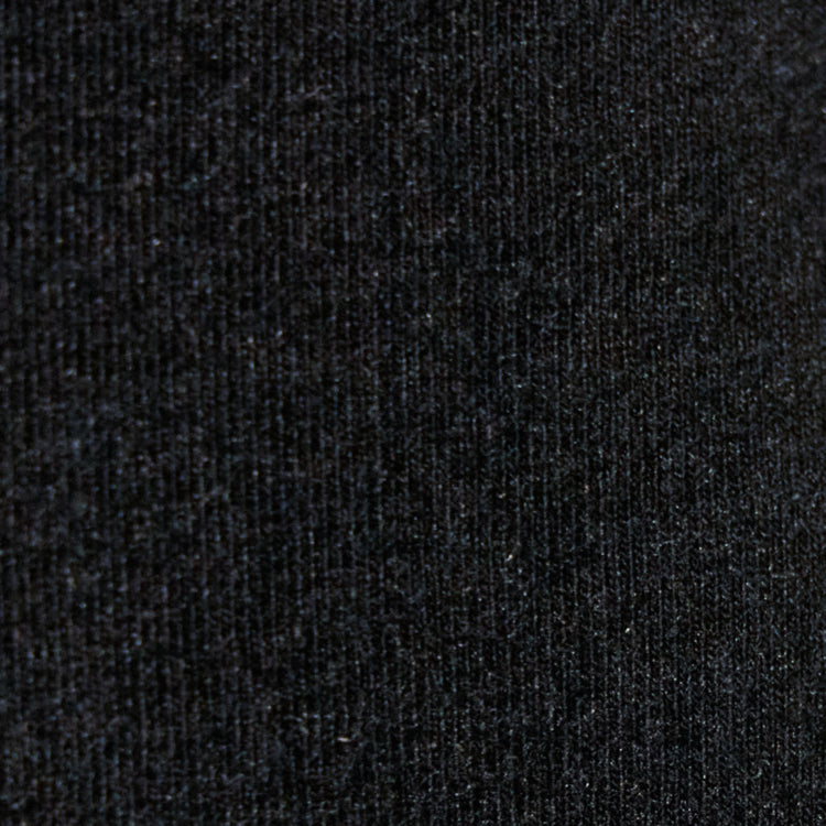 Cropped Long Sleeve Half Zip in Black | James Perse Los Angeles