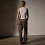 Cropped Shell Top  in White | James Perse Los Angeles