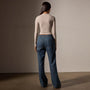 Long Sleeve Cropped Tee in Nude | James Perse Los Angeles
